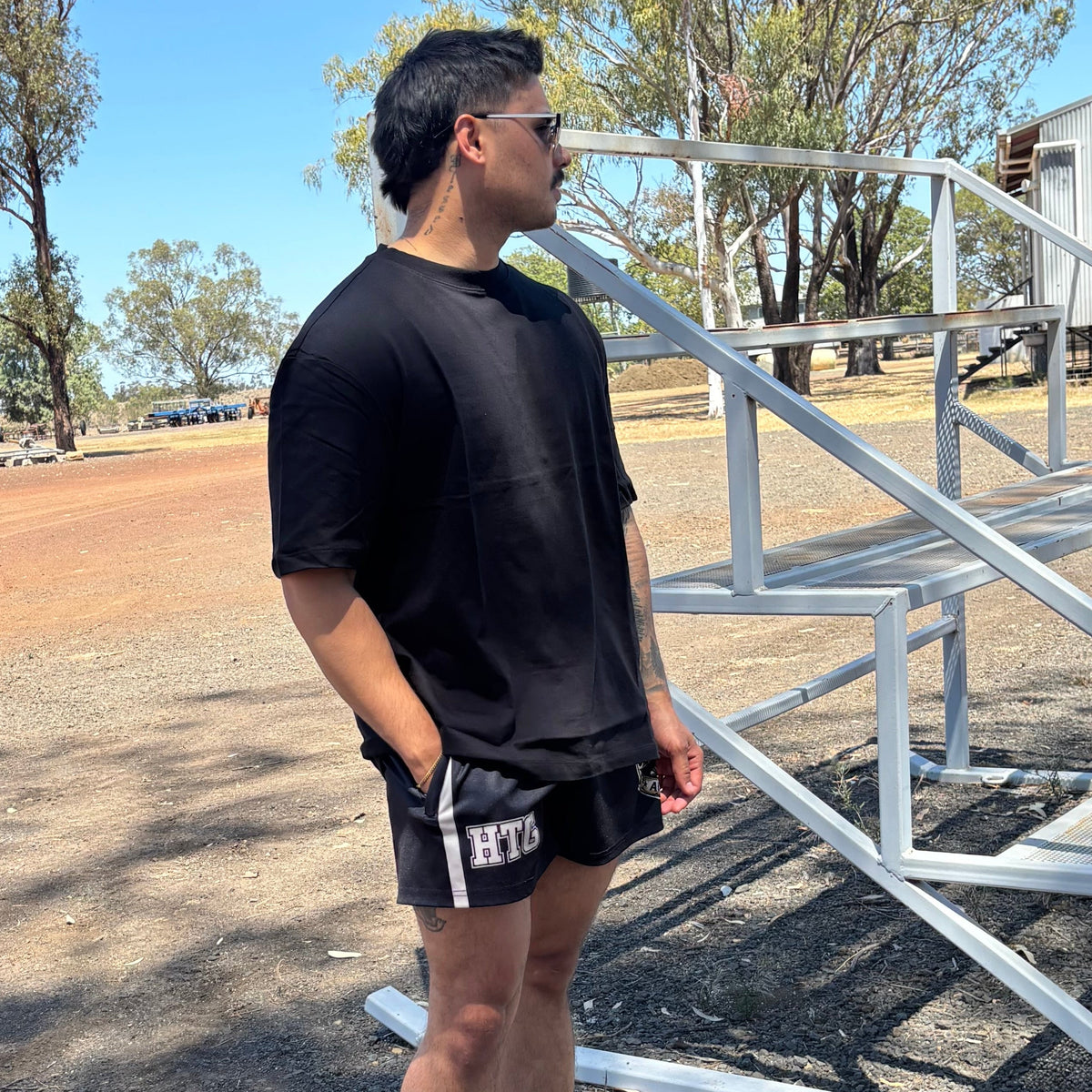 Adult - OG Footy Shorts - Black