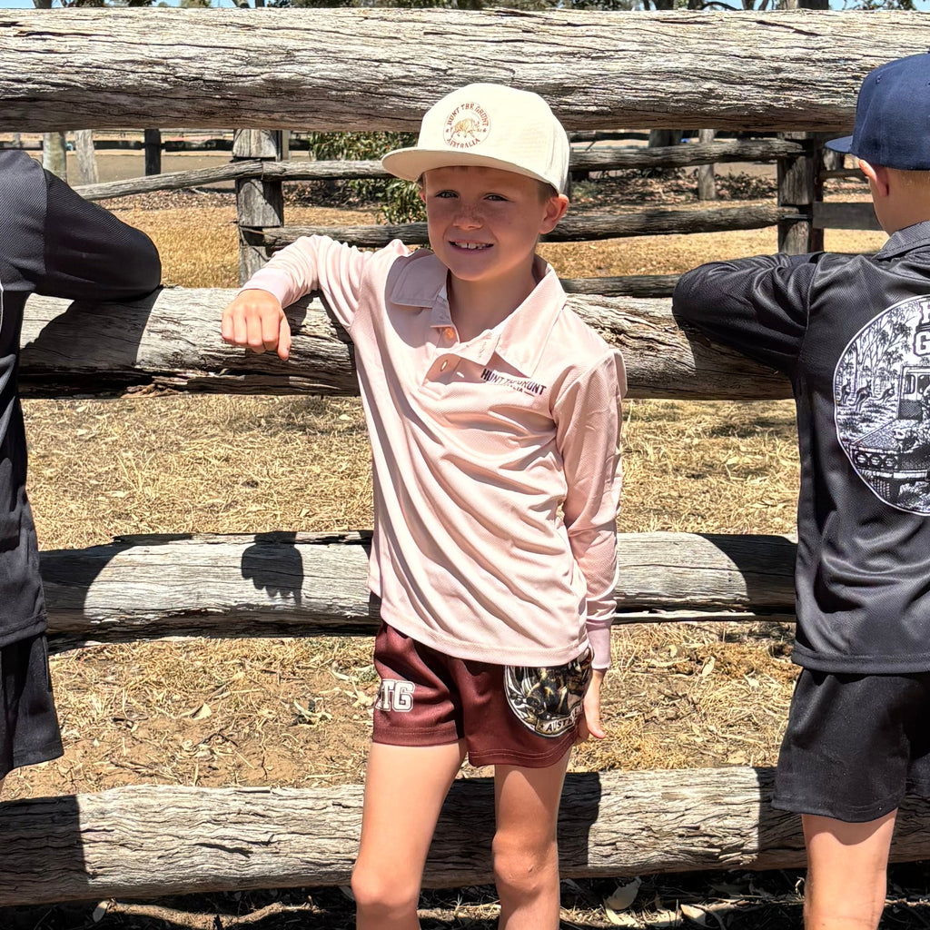 Youth - OG Footy Shorts - Brown